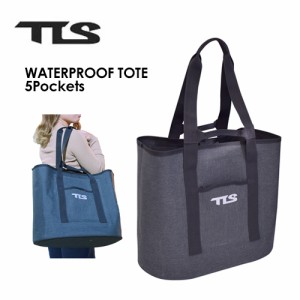 TOOLS トゥールス サーフィン 防水 ウェットバッグ トートバッグ 大容量●TLS WATERPROOF TOTE 5Pockets
