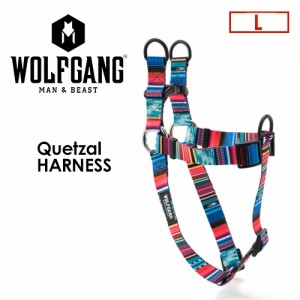 送料無料 WOLFGANG MAN＆BEAST ウルフギャング 犬 ハーネス 原産国 USA●Quetzal HARNESS サイズ(L)