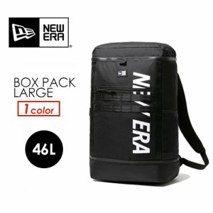 NEW ERA ニューエラ バックパック バッグ リュック●BOX PACK LARGE NEW ERA LOGO ボックスパック ラージ ロゴプリント 46L 12674103