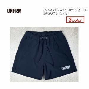 UNFRM OUTDOOR STANDARD ユニフォーム アウトドア スタンダード アウトドア アパレル ショートパンツ パンツ●US NAVY 2WAY DRY STRETCH 