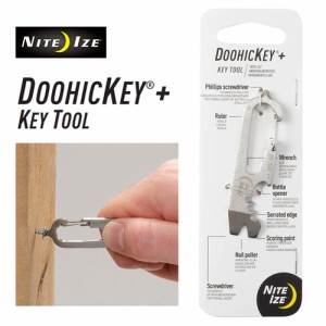 NITE IZE ナイトアイズ アウトドア キャンプ マルチツール●DOOHICKEY KEY TOOL + ドゥーヒッキー　キーツールプラス