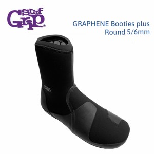 SURFGRIP サーフグリップ サーフィン 防寒対策 ブーツ 23fw●GRAPHENE Booties plus Round 5/6mm グラフェン ラウンド ブーツ