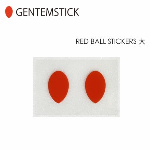 GENTEMSTICK ゲンテンスティック スノーボード SNOWSURF スノーサーフ ステッカー カッティングタイプ●RED BALL STICKERS 大