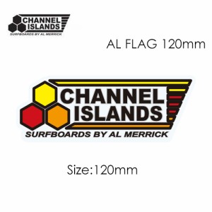 CHANNEL ISLANDS AL MERRICK アルメリック ステッカー シールタイプ●CI AL FLAG STICKER 120mm アルフラッグ ステッカー