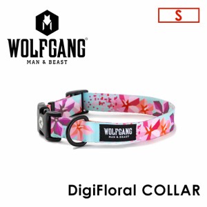 WOLFGANG MAN＆BEAST ウルフギャング 犬 首輪 原産国 USA●DigiFloral COLLAR サイズ(S)