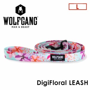 WOLFGANG MAN＆BEAST ウルフギャング 犬 リード 原産国 USA●DigiFloral LEASH サイズ(L)