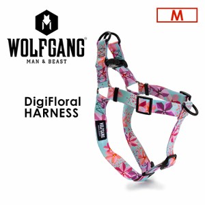 WOLFGANG MAN＆BEAST ウルフギャング 犬 ハーネス 原産国 USA●DigiFloral HARNESS サイズ(M)