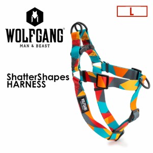 WOLFGANG MAN＆BEAST ウルフギャング 犬 ハーネス 原産国 USA●ShatterShapes HARNESS サイズ(L)