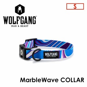 WOLFGANG MAN＆BEAST ウルフギャング 犬 首輪 原産国 USA●MarbleWave COLLAR サイズ(S)