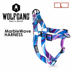 WOLFGANG MAN＆BEAST ウルフギャング 犬 ハーネス 原産国 USA●MarbleWave HARNESS サイズ(L)