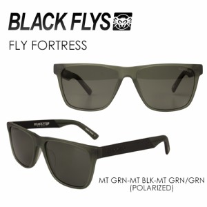 BLACKFLYS ブラックフライズ サングラス 偏光レンズ●FLY FORTRESS MT GRN-MT BLK-MT GRN/GREEN (POLARIZED) BF-1327-11