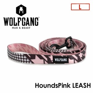 WOLFGANG MAN＆BEAST ウルフギャング 犬 リード 原産国 USA●HoundsPink LEASH サイズ(L)