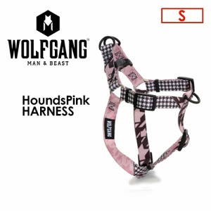 WOLFGANG MAN＆BEAST ウルフギャング 犬 ハーネス 原産国 USA●HoundsPink HARNESS サイズ(S)