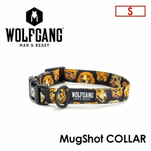 WOLFGANG MAN＆BEAST ウルフギャング 犬 首輪 原産国 USA●MugShot COLLAR サイズ(S)