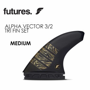 FUTUREFINS フューチャーフィン トライフィン●ALPHA VECTOR 3/2 TRI FIN SET MEDIUM