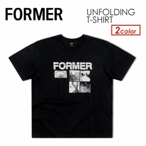 FORMER フォーマー クレイグ・アンダーソン デーン・レイノルズ アパレル 半袖 Ｔシャツ●UNFOLDING T-SHIRT FTE-24123