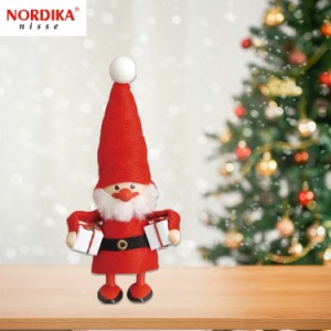 定形外送料無料 NORDIKA nisse ノルディカニッセ 欲張りサンタ フェルトシリーズ NRD120074 ノルディカ 人形 クリスマス 置物 飾り サン
