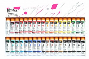 リキテックス ソフト 36色セット 6号(20ml)チューブ ソフトタイプのセット 伝統色 36色セット A  アクリル絵具 Liquitex