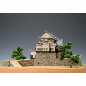 ウッディジョー 木製建築模型 1/150 備中松山城