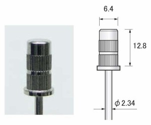 アルゴファイル サンディングバンド用マンドレル 品番：JRM2H10