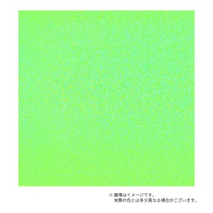 コンサート応援用フィルム・シート スパークル(蛍光色) 30×30cm 蛍光グリーン (ラジカルアート)