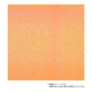 コンサート応援用フィルム・シート スパークル(蛍光色) 30×30cm 蛍光オレンジ (ラジカルアート)