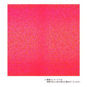 コンサート応援用フィルム・シート スパークル(蛍光色) 30×30cm 蛍光レッド (ラジカルアート)