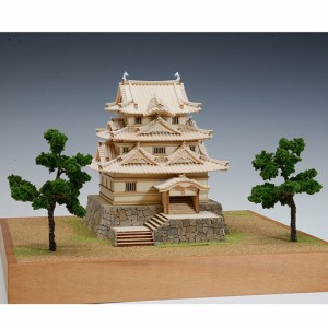 ウッディジョー 木製建築模型 1/150 宇和島城