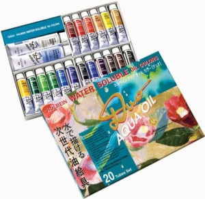 ホルベイン 油絵具 アクアオイルカラー デュオ DU921 20本セット