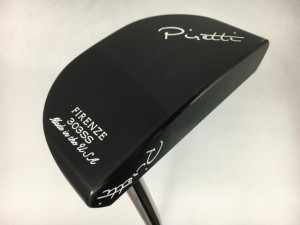 お買い得品！【中古ゴルフクラブ】【美品】Piretti(ピレッティ) ミッドナイトブラック フィレンツェ 375 パター 2021 オリジナルスチール