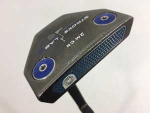 お買い得品！【中古ゴルフクラブ】オデッセイ STROKE LAB i (ストローク ラボ アイ) 2M CH パター オリジナルスチール パター【14日間返