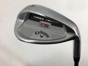 【中古ゴルフクラブ】キャロウェイ MACK DADDY CB ウェッジ 58.12 (USA仕様) KBS Hi-REV 2.0 スチール SW【14日間返品OK】