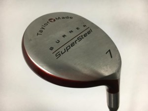 【中古ゴルフクラブ】テーラーメイド バーナー スーパースチールメタル レディス バブル 7W