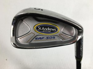 お買い得品！【中古ゴルフクラブ】(7本セット)St.Andrews St.Andrews SAF-505 アイアン オリジナルカーボン 5〜9.P.S