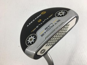 【中古ゴルフクラブ】【美品】オデッセイ STROKE LAB(ストローク ラボ) TUTTLE FLOW パター 2019 オリジナルスチール パター【14日間返品