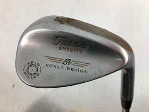 お買い得品！【中古ゴルフクラブ】タイトリスト ボーケイ ウェッジ スピンミルド ツアークロム 58.12 D/G SW