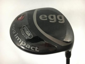 お買い得品！【中古ゴルフクラブ】プロギア egg impact (エッグインパクト) ドライバー 2012 オリジナルカーボン 1W【14日間返品OK】