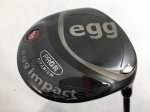 【中古ゴルフクラブ】プロギア egg impact (エッグインパクト) ドライバー 2012 オリジナルカーボン 1W【14日間返品OK】