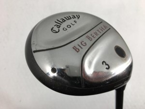 【中古ゴルフクラブ】キャロウェイ ビッグバーサ フェアウェイ 2004 (USA仕様) Big Bertha Uniflex Steel 3W