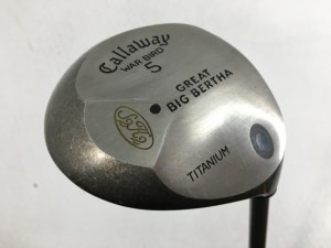 【中古ゴルフクラブ】キャロウェイ グレートビッグバーサ チタン スーパーGBB-UL(J/P) 5W