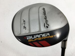 【中古ゴルフクラブ】テーラーメイド バーナー スーパーファスト フェアウェイ 2010 (USA仕様) マトリックスOZIK(US) 3W