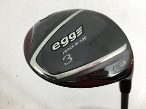 【中古ゴルフクラブ】【美品】プロギア NEW egg (赤エッグ) フェアウェイ 2017 オリジナルカーボン 3W【14日間返品OK】