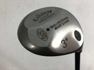 【中古ゴルフクラブ】キャロウェイ ビッグバーサ ウォーバードメタル スーパーJV123 3+W