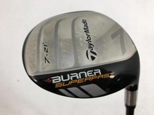 【中古ゴルフクラブ】テーラーメイド バーナー スーパーファスト フェアウェイ 2010 (日本仕様) BURNER SUPERFAST FUBUKI 50 7W