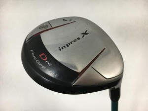 【中古ゴルフクラブ】ヤマハ インプレス X D フェアウェイ 2009 ツアーAD クアトロテック55 4W