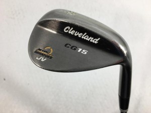 【中古ゴルフクラブ】クリーブランド CG15 ブラックパール JV ウェッジ 52.10 (日本仕様) D/G AW