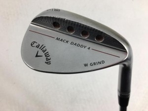 【中古ゴルフクラブ】キャロウェイ MACK DADDY4 ウェッジ　クローム 58W-12 (USA仕様) D/G ツアーイシュー 115 RED SW【14日間返品OK】