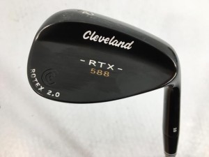 【中古ゴルフクラブ】クリーブランド 588 RTX 2.0 CB ブラックサテン ウェッジ 52.10 D/G AW【14日間返品OK】