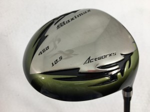 【中古ゴルフクラブ】【美品】ワークス ゴルフ マキシマックス 460 ドライバー 2011 ワークテック V-SPEC α3 1W【14日間返品OK】