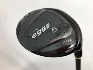 【中古ゴルフクラブ】プロギア SUPER egg (金エッグ) フェアウェイ 2017(高反発) オリジナルカーボン 5W【14日間返品OK】